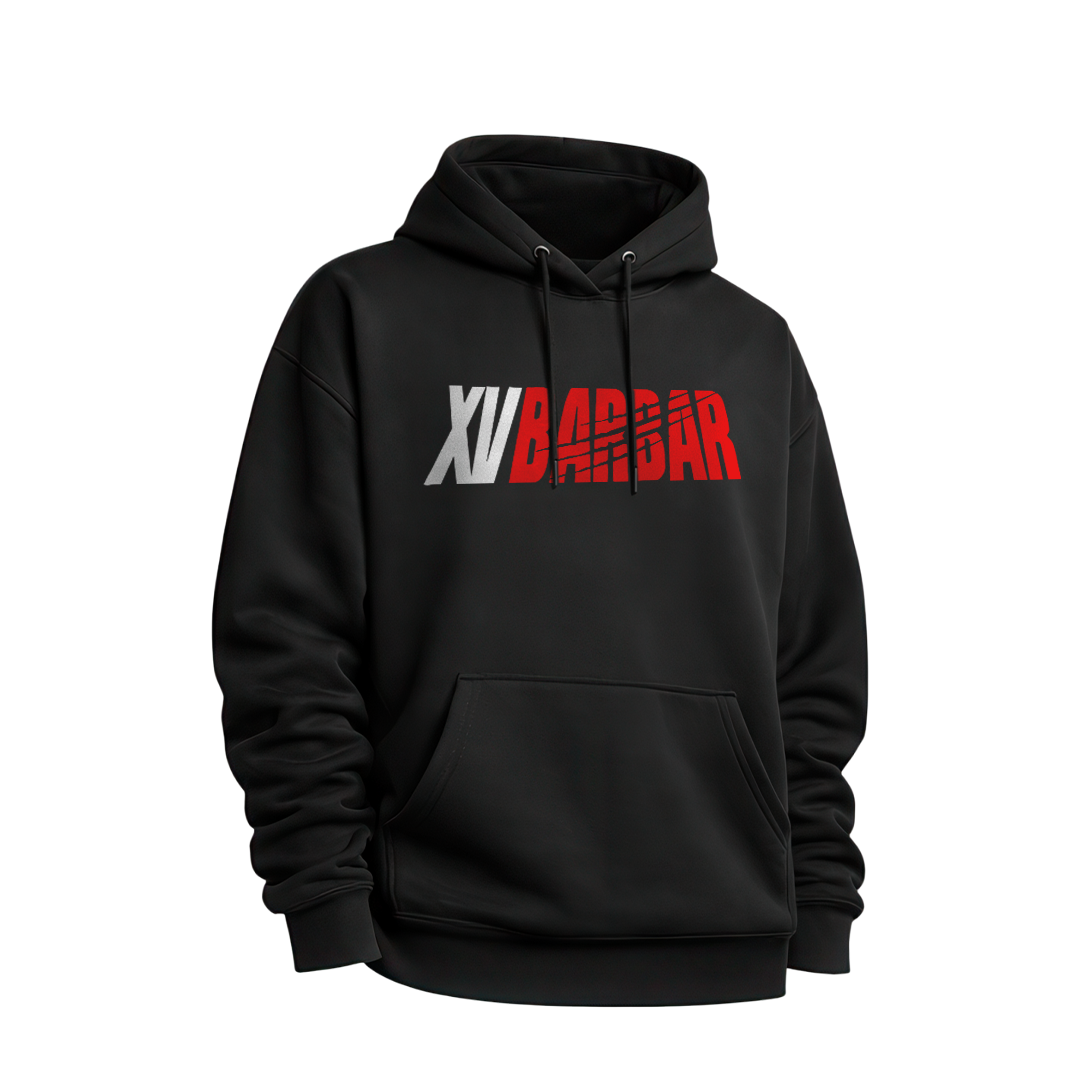 SWEAT CAPUCHE XV NOIR